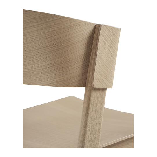 COVER SIDE CHAIR muuto ムート チェア 椅子 木製 板座